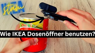 Wie IKEA Dosenöffner benutzen🥫STÄM Dosenöffner Anleitung [upl. by Anos]