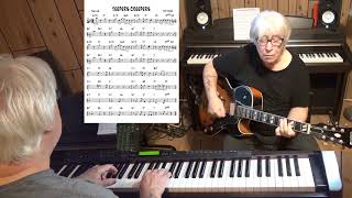 JEEPERS CREEPERS  Jazz guitar amp piano cover  Harry Warren [upl. by Ardelis]