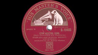 Eton College Musical Society  Eton Boating Song [upl. by Ahsemik]