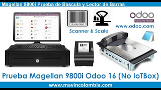 Magellan 9800i Pruebas con Windows 11 en Bloc de Notas Odoo y cualquier app en la PC Driver PVCOM [upl. by Nneb]