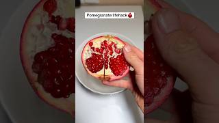 How to peel a pomegranate fast 👌🏻 [upl. by Schilit487]