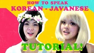 TUTORIAL BERBAHASA JAWA  KOREA SEHARIHARI  Sonia Eryka [upl. by Eux]