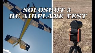 SOLOSHOT3 RC Airplane Tracking Test [upl. by Thorin]