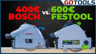 🔥 Welche Tauchsäge ist besser Festool TS55R vs BOSCH GKT55GCE 🔔 inkl Verlosung 🔔 [upl. by Bohlin708]