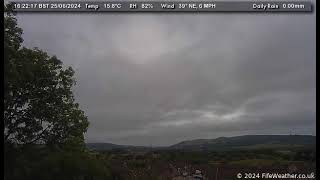 25 June 2024  Lochgelly WeatherCam Timelapse [upl. by Ainekahs]