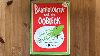 Ash reads Bartholomew and the Oobleck by Dr Seuss [upl. by Nedra]