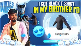 😱🔥I AM VERY LUCKY😱🔥  I GOT BLACK TSHIRT JUST 500 DIAMONDS  NEW BLACK TSHIRT SPIN VIDEO TAMIL [upl. by Solracnauj]