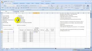 Excel Koszty szkolenia  przykład arkusza [upl. by Eocsor30]