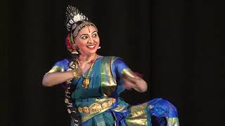 Kanaga Chilanga Kilungi  Sheena Chandradas  Kuchipudi  2019 [upl. by Jairia]