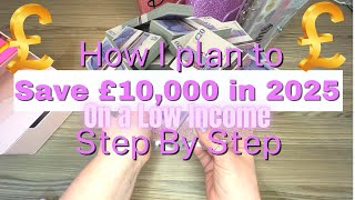 Save £10000 in 2024 on ANY Income  Low Income Budgeting [upl. by Swetlana]