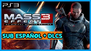 MASS EFFECT 3 PS3 PKG NO HAN amp CARPETA  DLCS SUB ESPAÑOL 🎮❤️ [upl. by Swor]