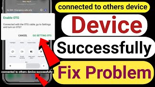 Go To Setting Enable OTG Problem Tecno Phone  Connected To Others Device Successfully Problem 2024 [upl. by Lay508]