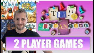 Top 10 Mechanisms in 2 Player Boardgames [upl. by Konstantin558]