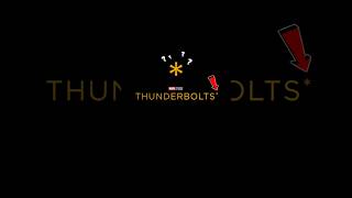 What does the Star Symbol mean in Thunderbolts Title  shorts [upl. by Laup334]