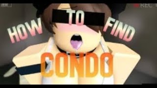 HOW TO FIND Condo amp Scented Con Games in Roblox NEW 2021 February MORPHS AND ANIMATIONS [upl. by Miof Mela]