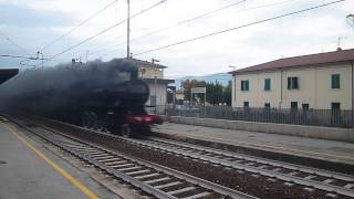 Gr 740244 con quotTreno delle Castagnequot Pistoia  Marradi  Montale [upl. by Llehsar]