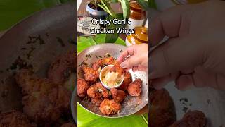 Crispy Chicken Wings  Butter Garlic Wings  Addictive amp Tasty shorts chickenwings recipes [upl. by Naam426]