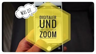 WAS ist eigentlich …  DIGITALER und OPTISCHER Zoom [upl. by Hazrit]