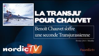 Transjurassienne  victoire de Benoît Chauvet Nordic TV [upl. by Biondo]