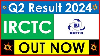 IRCTC Q2 results 2024  IRCTC results today  IRCTC Share News  IRCTC Dividend record date [upl. by Filomena783]