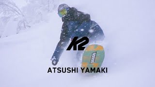 2023 K2 Snowboarding Japan Team Edit Episode 2 – Atsushi Yamaki Hokkaido [upl. by Enitsud]