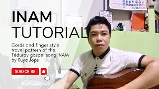 Inam Cords and Finger style tutorial by Kuya Jop Jops2492 [upl. by Ayrad323]