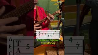 Positive Vibration Bob Marley ボブマーリー ウクレレ Ukulele Reggae ウクレレゲエ Ukulereggae [upl. by Hosea]