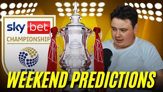 Whos our picks for the FA CUP Weekend  Gab Sutton Predictions [upl. by Verdie34]