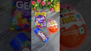 Gems chocolate amp mini Choco fennel in Kinderjoy Box youtubeshorts viralshorts [upl. by Sualkcin]