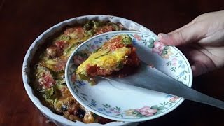 فكرة للعشاء كراتان بالخضر لذيذ وسهل Gratin de légumes [upl. by Neirda]