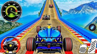 Formula Car Racing Stunts Simulator 2024  Impossible Car Mega Ramp 3D  Android GamePlay 13 [upl. by Nirroc]