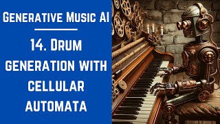 14 Drum Generation with Cellular Automata  Generative Music AI Course [upl. by Carpet115]