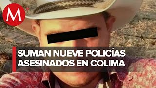 Asesinan a policía estatal en Colima [upl. by Shantee602]