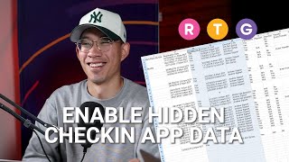 Enable Hidden CheckIn App Data [upl. by Ahsinej]