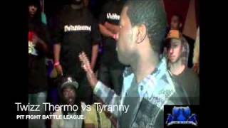 Twizz Thermo vs Tyranny  GUARD YA GRILL  PIT FIGHT BATTLE LEAGUE [upl. by Anaitak]