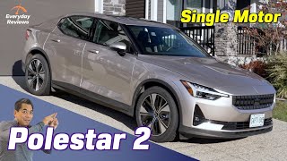 2023 Polestar 2 Single Motor  A GREAT EV OPTION with More Range [upl. by Adrienne]