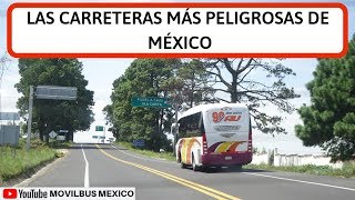 5 Carreteras más peligrosas de México [upl. by Giltzow71]