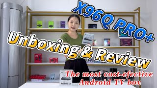 X96Q PRO Unboxing amp Review The most cost efective Android TV box [upl. by Leunas]