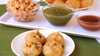 Recipe  Pani puri Golgappa puchka मराठी [upl. by Mmada137]