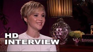 American Hustle Jennifer Lawrence quotRosalyn Rosenfeldquot Official Movie Interview  ScreenSlam [upl. by Ellimaj]