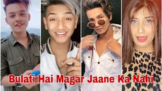 Bulati Hai Magar Jaane Ka Nahi Tiktok video  Riyaz Krishna Awez Somya  New Tiktok Video [upl. by Halet]