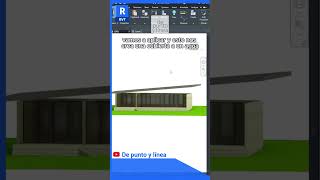 Como crear una cubierta inclinada en Revit [upl. by Fillian373]