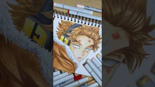 DRAW HAWKS WITH COPIC MARKERS drawing copic markers [upl. by Sansen]