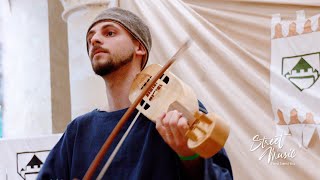 DEEP and MELLOW Sounds of Medieval France in This Exquisite Vielle Performance by Claudio Quadros [upl. by Llekim458]