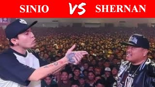 Sinio vs Shernan [upl. by Ahsikad676]