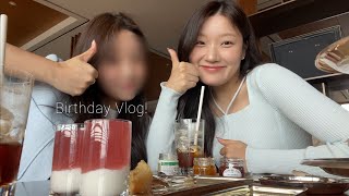 혈육과 함께한 생일 VLOG [upl. by Eniamreg]