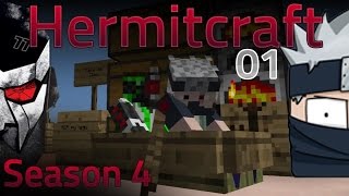 Hermitcraft Season 4  Playing Minecraft with Etho 1 [upl. by Norahs]