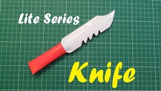 How to Make a Paper Knife Granton Edge Easy Tutorials [upl. by Binnings]