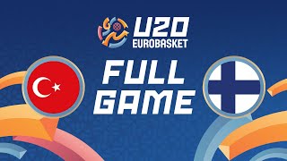 Group Phase  Türkiye v Finland  Full Basketball Game  FIBA U20 Womens EuroBasket 2024 [upl. by Ignatia]