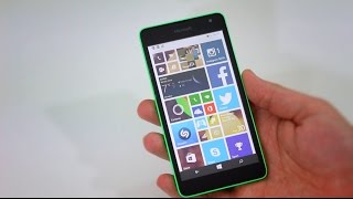 Microsoft Lumia 535 review [upl. by Janeva19]